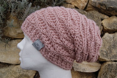 Beanie Retro-chic (inkl. Größentabelle) - Häkeln