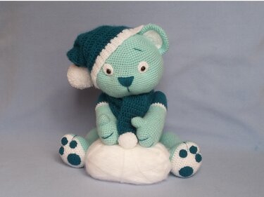 Häkelanleitung XXL-Teddybär Timmy