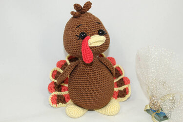 mr. turkey Amigurumi - Crochet