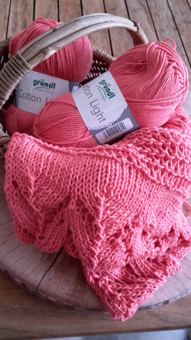 Stricktop im Mustermix Gr. 36/38 - Stricken