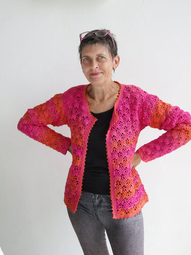 Häkelanleitung * Häkeljacke "Aphrodite"