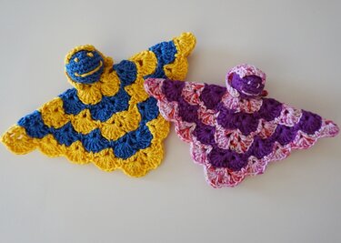 Mein erstes Kuscheltuch - Häkeln