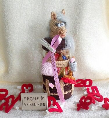 Häkelanleitung Adventskalender im Glas Mrs. Jacqueline 