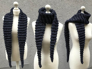 Schal "HELIX" - Häkeln