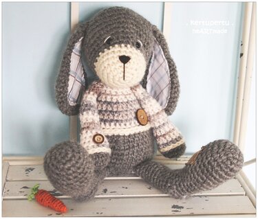 Hase / Big Bunny / Häkelanleitung