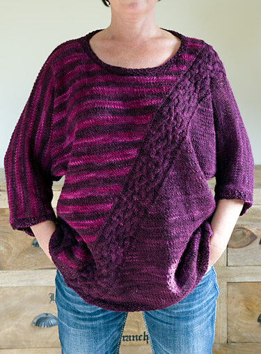 Bat wing sweater "Ivy"