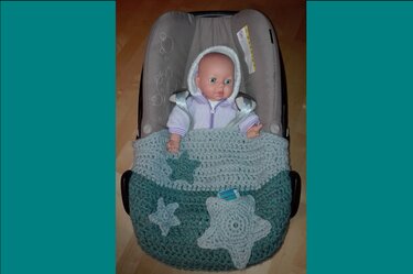 ratzfatz - schneller Fu&szlig;-Sack Babyschale 0-12 Monate - Häkeln