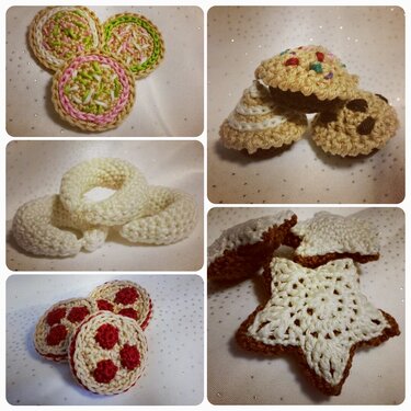 Häkelanleitung Haekelicious 10 Sorten Weihnachtskekse