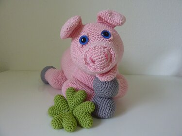 Häkelanleitung - Ferdinand Ferkel