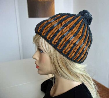 Mütze Emma+Lloyd Strickanleitung für unisex Mütze in Einheitsgröße