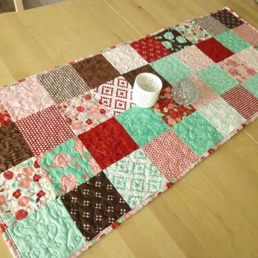 Patchwork-Tischläufer - Nähen