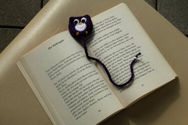 Häkelanleitung für Lesezeichen Eule