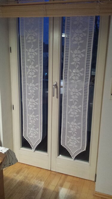 Anleitung Häkel-Gardine