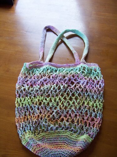 Einkaufsnetz statt Plastiktüte - Häkeln