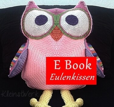 Häkelanleitung - Eulenkissen