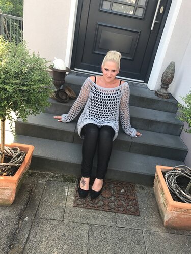 Häkelanleitung Pulli "BeHappy" - alle Größen