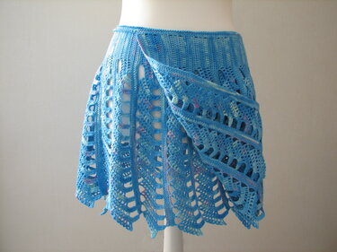 Häkelanleitung Wickelrock "Sarina"