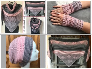 Häkeln / Mütze / Beanie "Romantica"