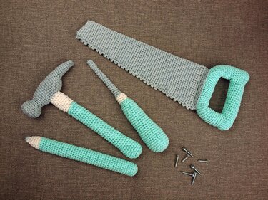 Häkelanleitung Werkzeug - PDF Datei