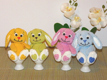 Crochet Pattern Bunny Egg Cosy