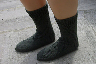 Sockenmuster kleiner Trick - Stricken