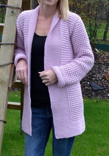Strickanleitung * Damen Jacke in allen Größen * Cardigan