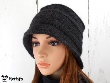 Häkelanleitung Winterhut "Alpaka"