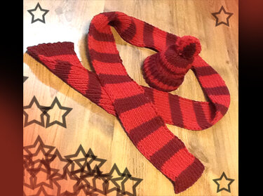 Schal „Kleine Hexe“ - Stricken