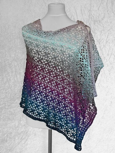 Häkelanleitung Stola / Schal Starry Night