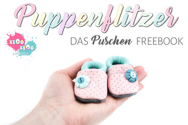 Puppenflitzer DAS Puschen FreE-Book - Nähen