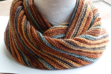 Loop schräg gestrickt - Bild 2