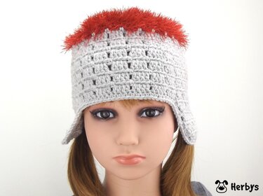 Häkelanleitung Kindermütze "Wuschel"