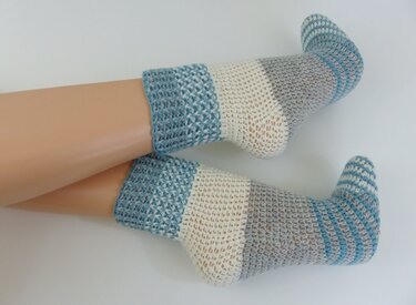 EasySoks6 Häkelsocken leicht & schnell Gr. 22-45 - Häkeln
