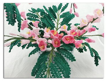 Häkelanleitung - Jacaranda