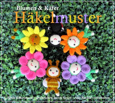 Flowers and Bugs Crochet Pattern