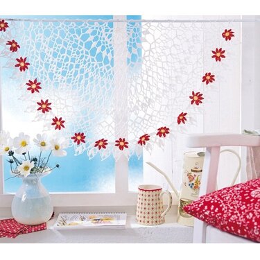 Häkelanleitung Gardine "Manuela No. 10" 29774