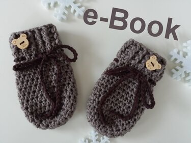 Häkelanleitung Babyhandschuhe