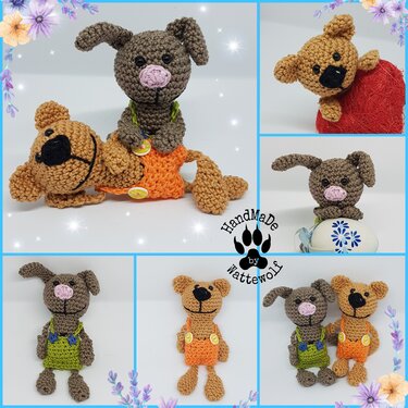 Hase Nino + Teddy Tino - Häkeln