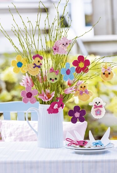Gehäkelte Ostertischdeko - Häkeln
