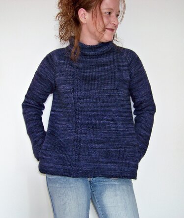 Knitting pattern Pullover "Feels like home"