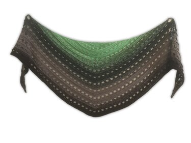 Crochet pattern Coron shawl