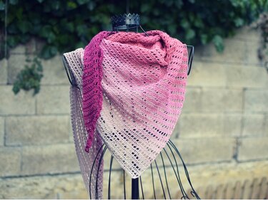 Tuch Lampone häkeln