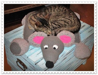 Häkelanleitung Katzentraum "fette Beute"