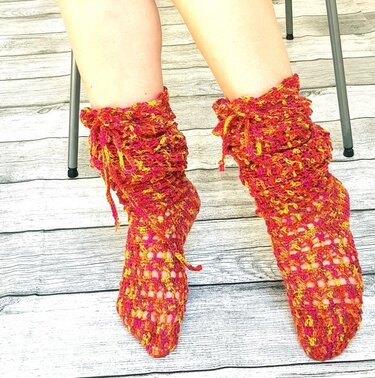Spicy Socks - Crochet