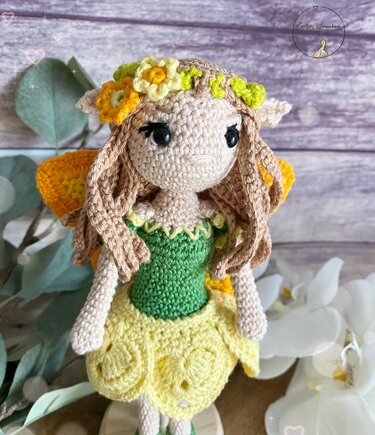 Häkelanleitung Waldfee Anniki