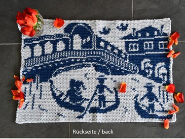 Crochet Pattern Placemat "Venetia"