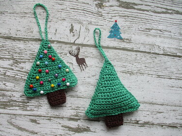 Häkelanleitung  Tannenbaum