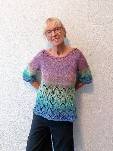 Tunika, Shirt "Pretty Jag", Gr. S-XXXL, Stricken