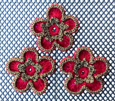 Japanische Blume - Häkeln