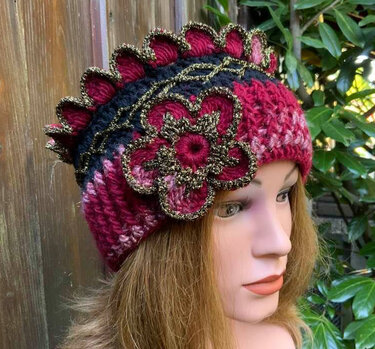 Stirnband  EMILIA - Häkeln